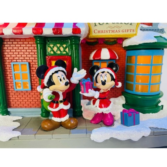 Disney Lighted Musical Animatronic Christmas Decoration House Battery-operated - Picture 6 of 8